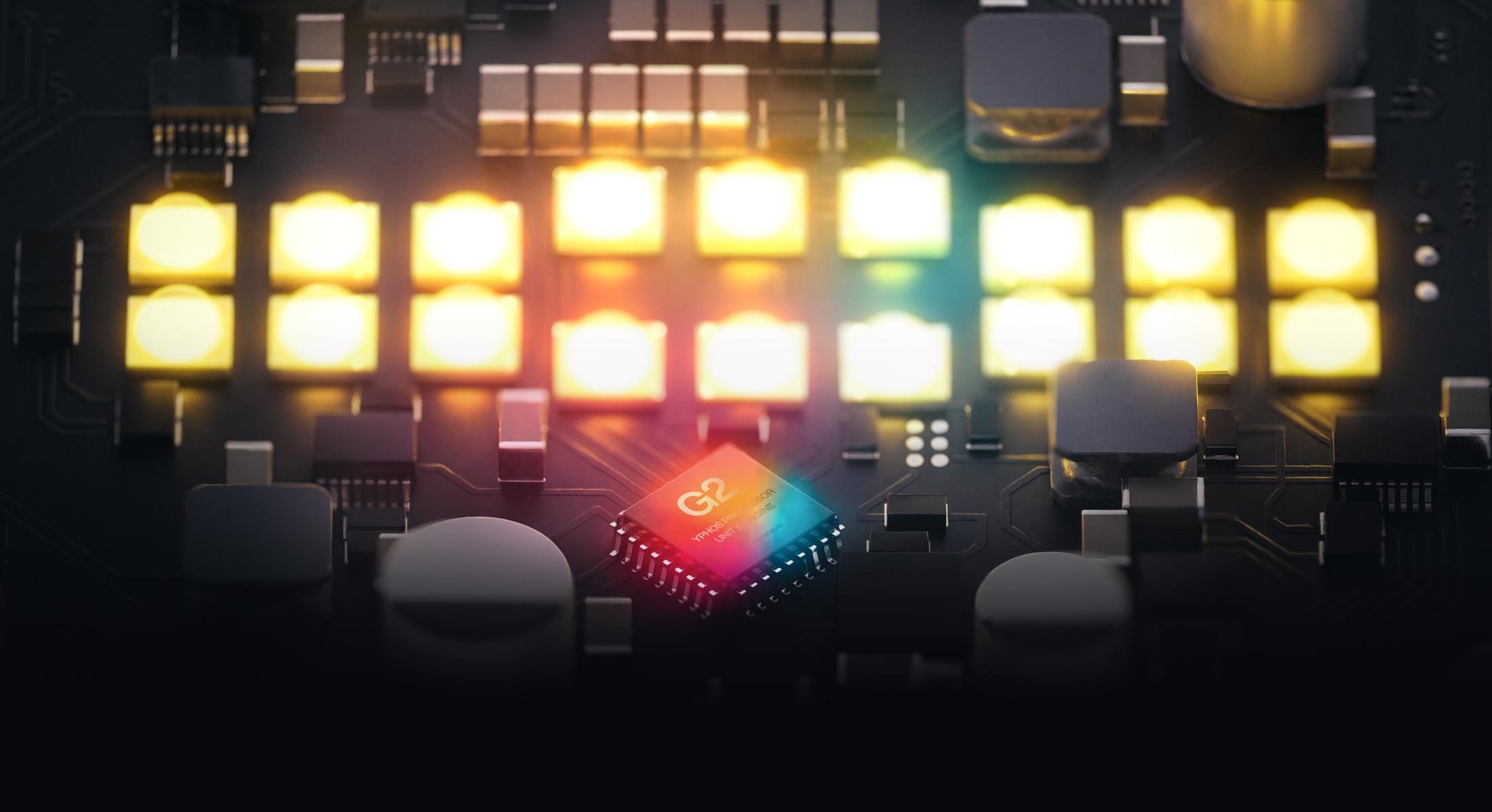 High-power LED modules on a YPHOS light engine
