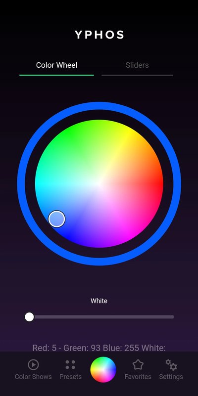 WiFi Controller — YPHOS Control app 1