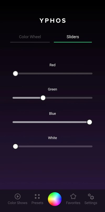 WiFi Controller — YPHOS Control app 2